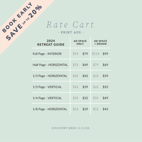 Retreat Guide Advertising - Image 2